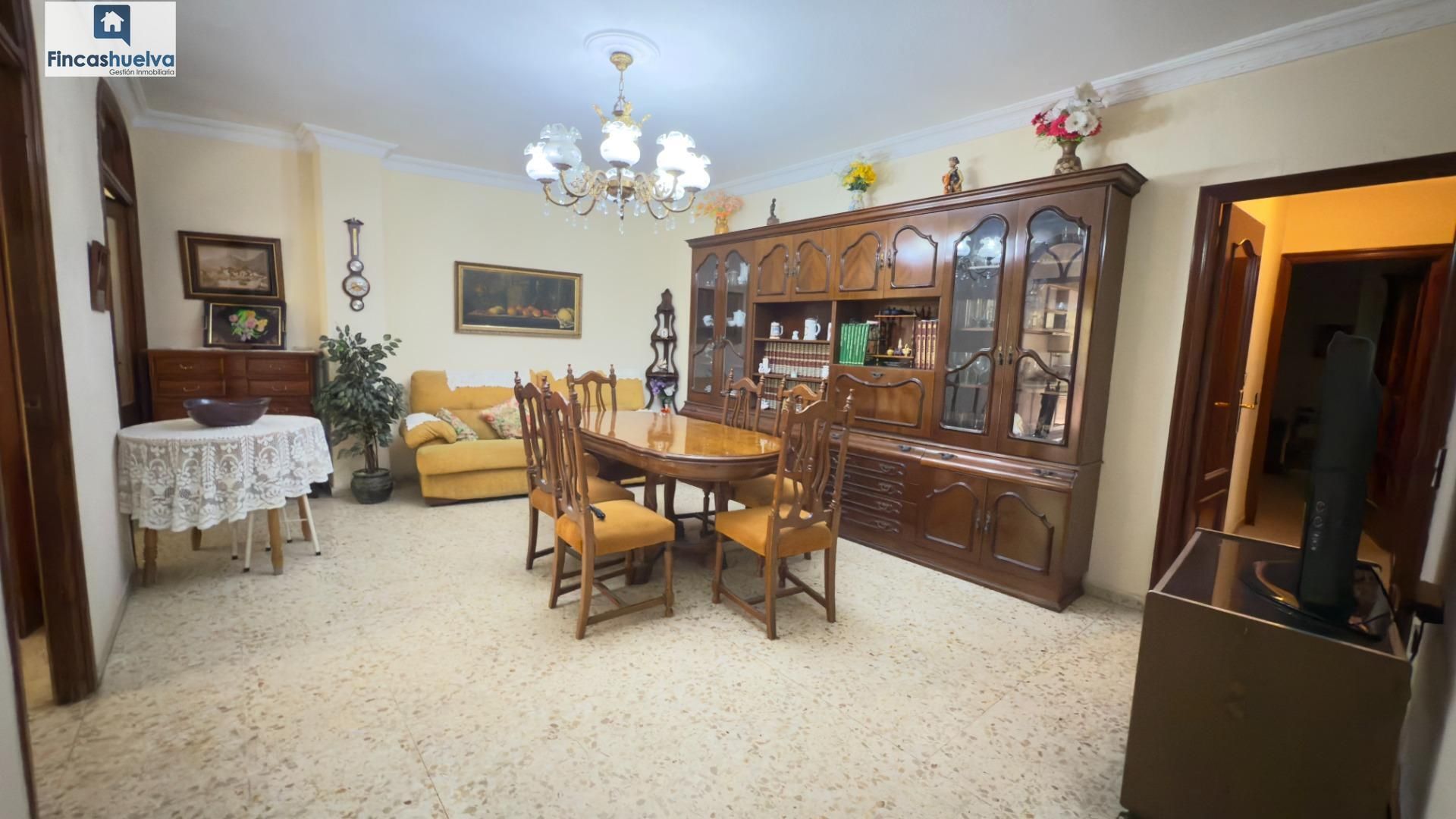 Dining room of Flat for sale in  Huelva Capital  with Storage room and Balcony