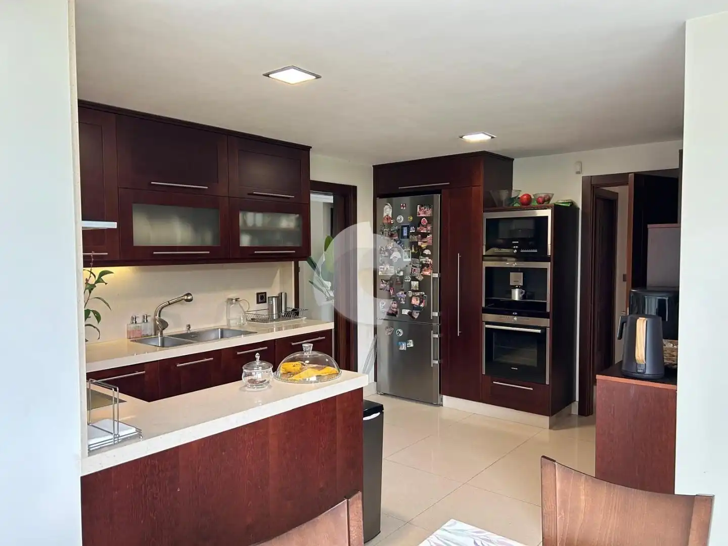 Cocina de Casa o chalet en venta en San Cibrao das Viñas con Calefacción, Jardín privado y Piscina
