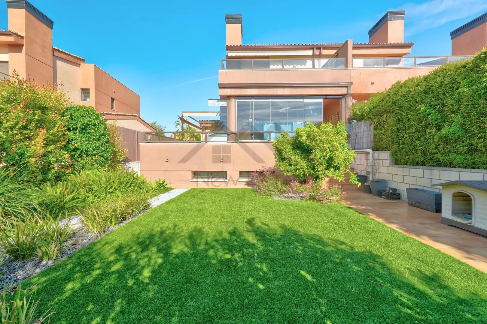 Garden of Detached homes for sale in Bétera  with Air Conditioner, Private garden and Parquet flooring
