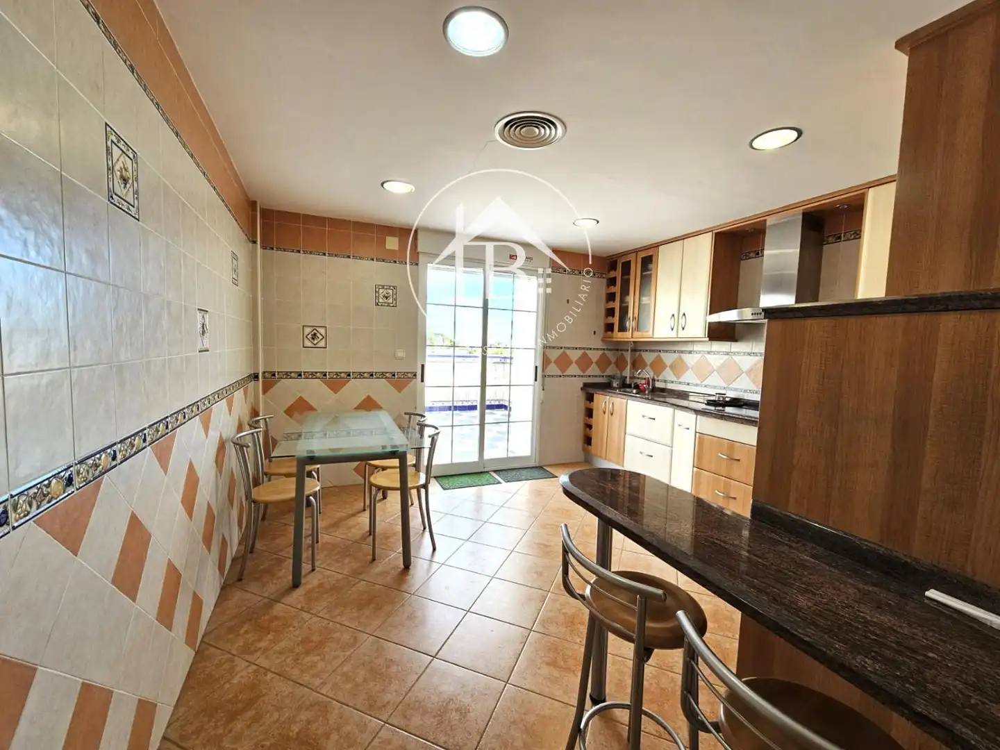 Cocina de Casa o chalet en venta en Mutxamel con Aire acondicionado, Calefacción y Terraza