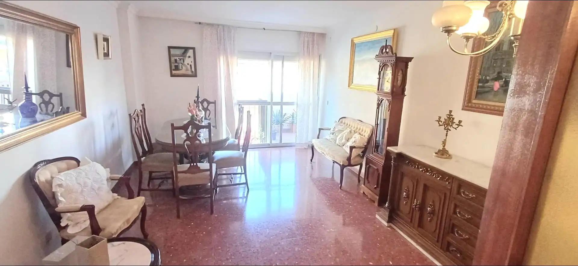 Living room of Flat for sale in Málaga  with Air Conditioner and Balcony