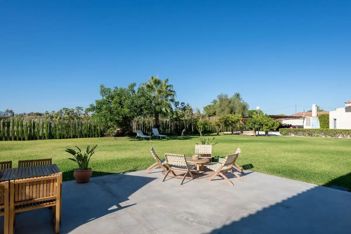 Jardín de Casa o chalet en venta en Elche / Elx con Aire acondicionado, Calefacción y Jardín privado