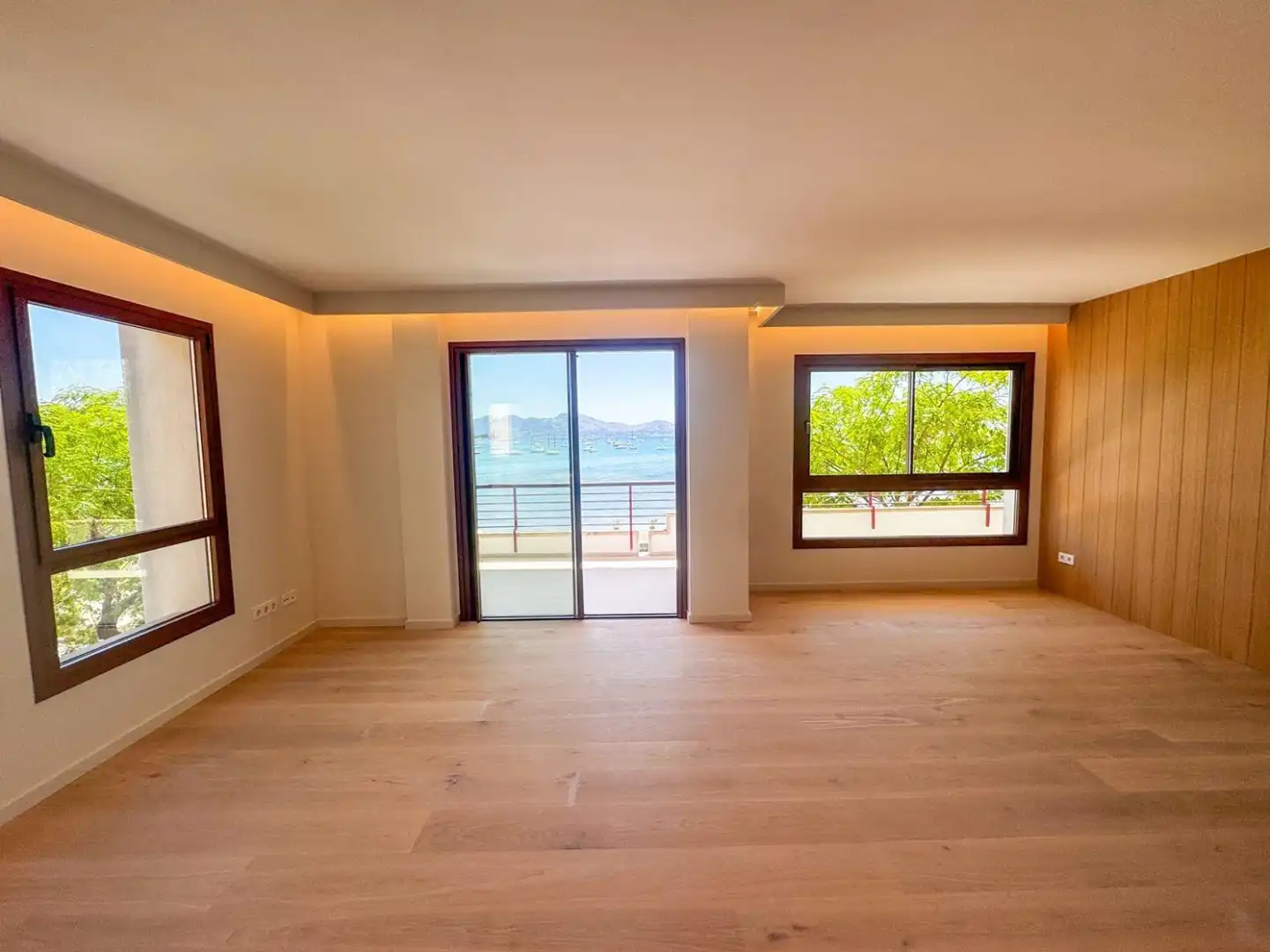 Sala de estar de Piso en venta en Pollença con Aire acondicionado, Calefacción y Terraza
