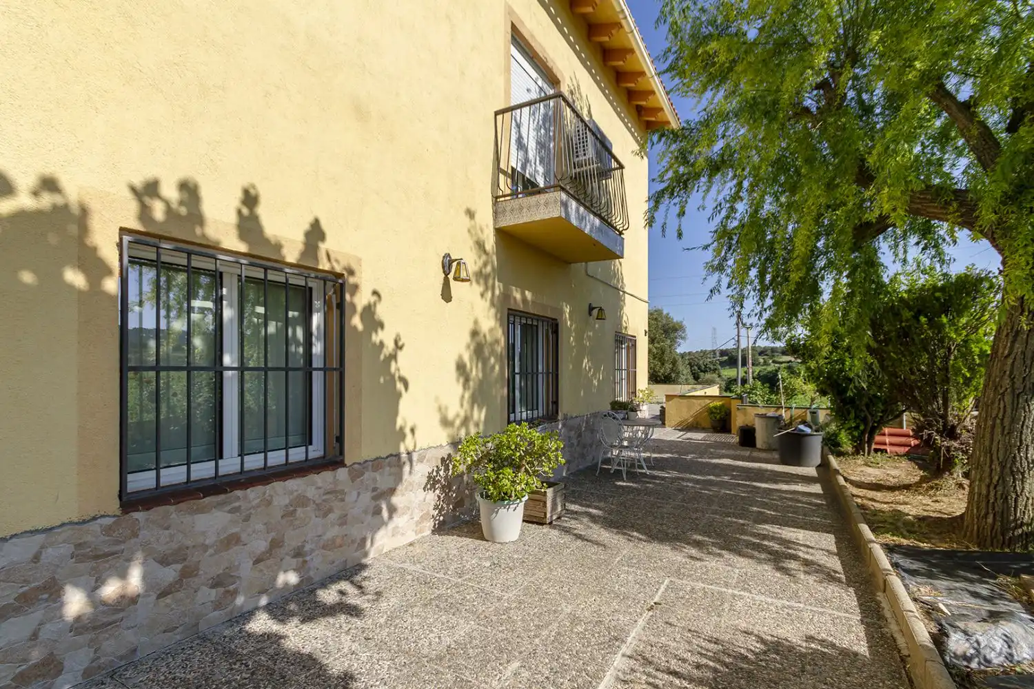Exterior view of Houses for sale in Sant Martí Sarroca  with Air Conditioner, Heating and Terrace