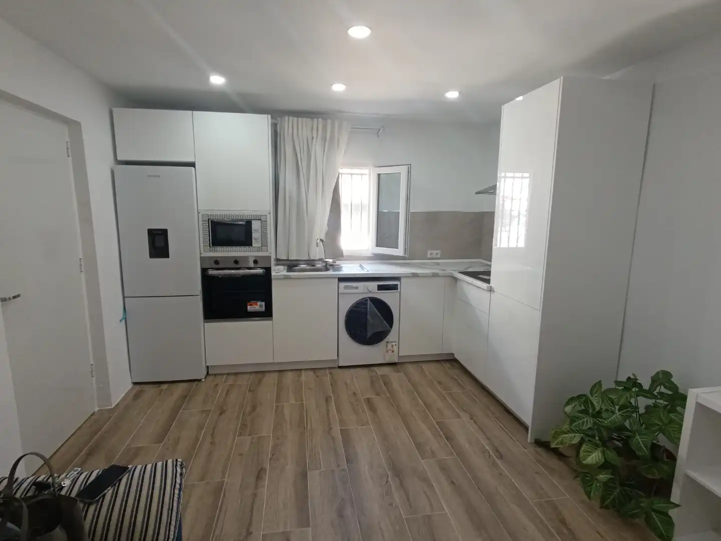 Cocina de Apartamento de alquiler en Cártama con Aire acondicionado, Calefacción y Amueblado