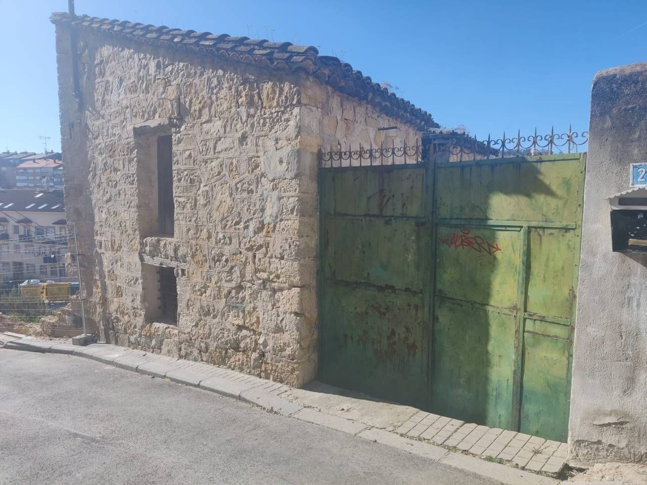 Exterior view of House or chalet for sale in El Molar (Madrid)  with Private garden