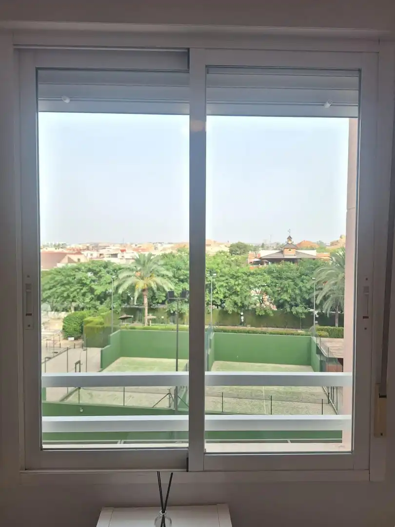 Terrassa de Pis de lloguer en Murcia amb Aire condicionat, Moblat i Balcó