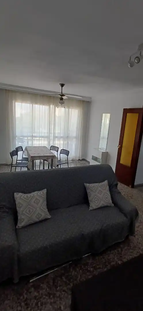 Sala de estar de Piso de alquiler en Málaga con Amueblado