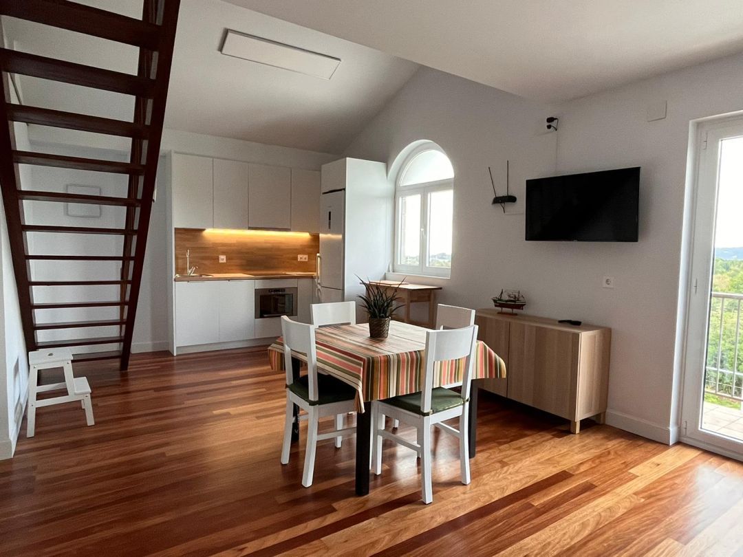 Kitchen of Duplex to rent in Donostia - San Sebastián   with Air Conditioner