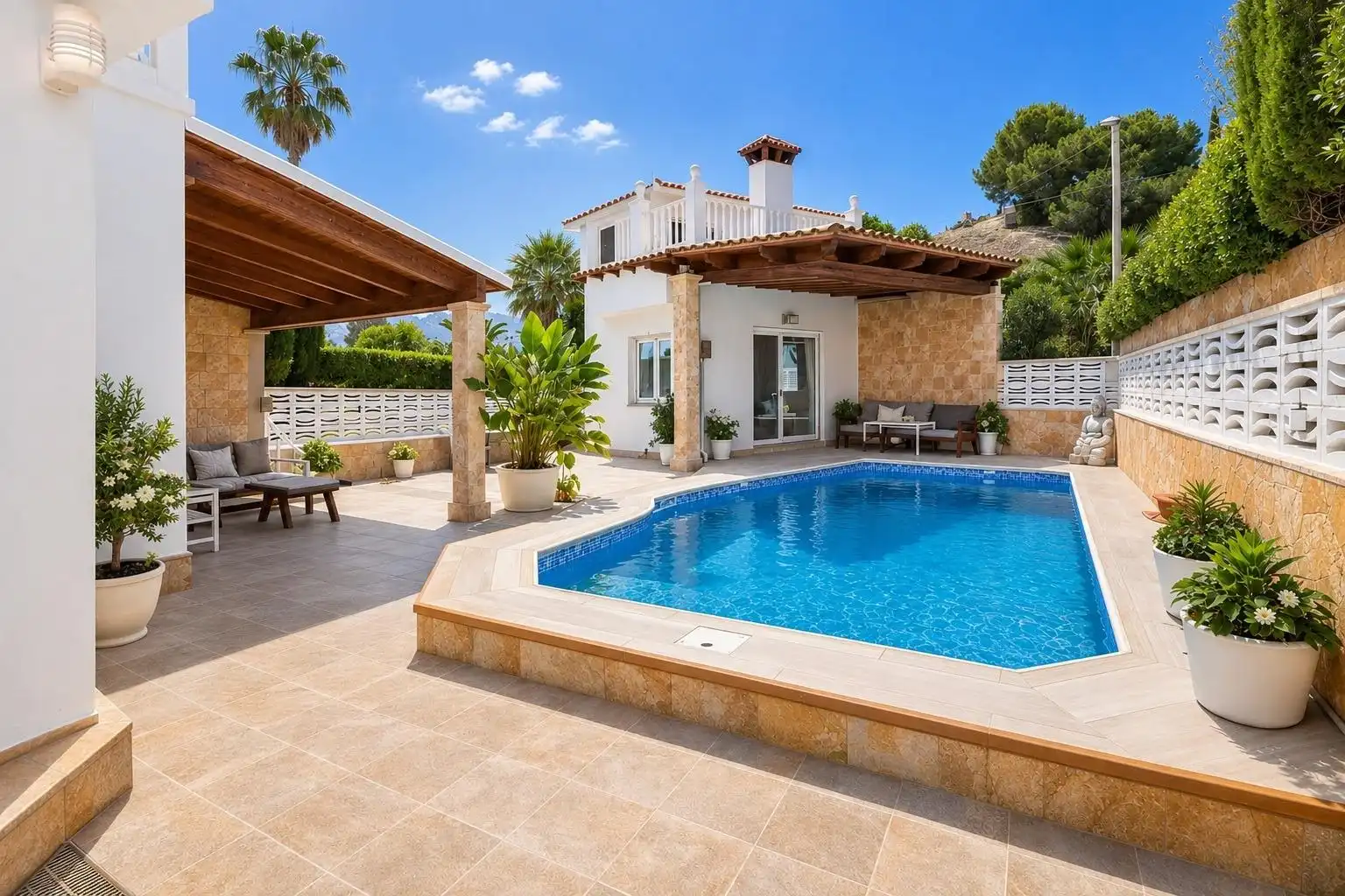 Piscina de Casa o xalet en venda en Llucmajor amb Aire condicionat, Calefacció i Jardí privat