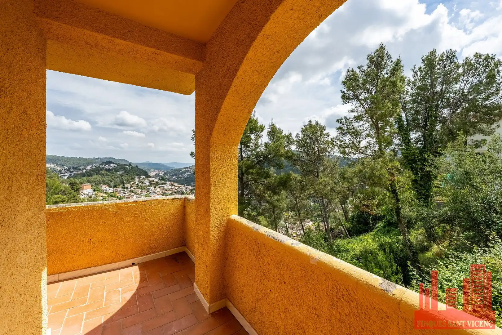 Terraza de Casa o chalet en venta en Vallirana con Aire acondicionado, Calefacción y Piscina