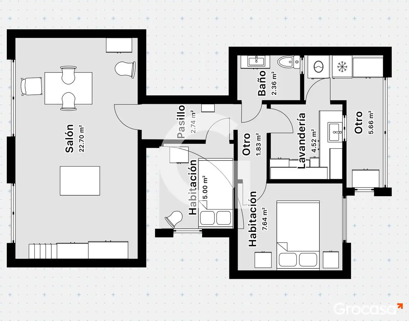 Flat for sale in Sant Boi de Llobregat  with Heating
