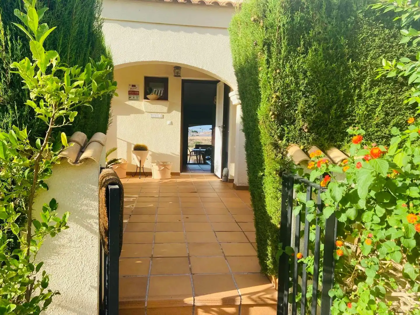 Garden of Detached homes for sale in Santa Pola  with Air Conditioner, Heating and Terrace