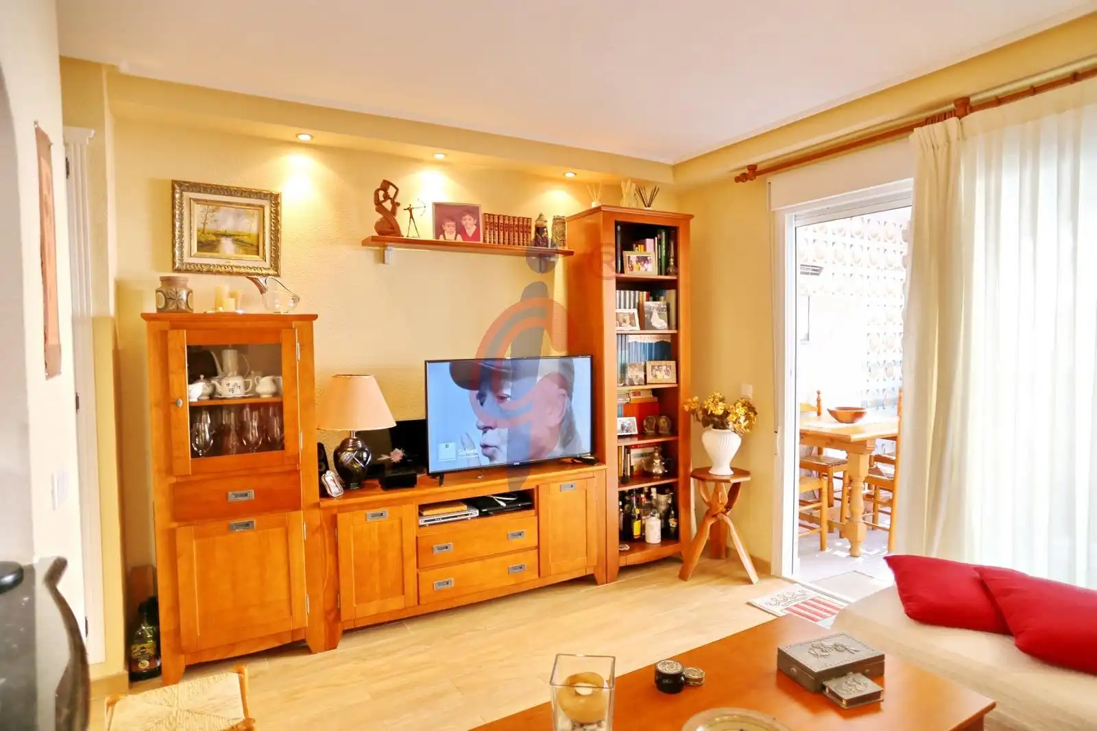 Sala de estar de Apartamento en venta en Guardamar del Segura con Aire acondicionado, Calefacción y Parquet