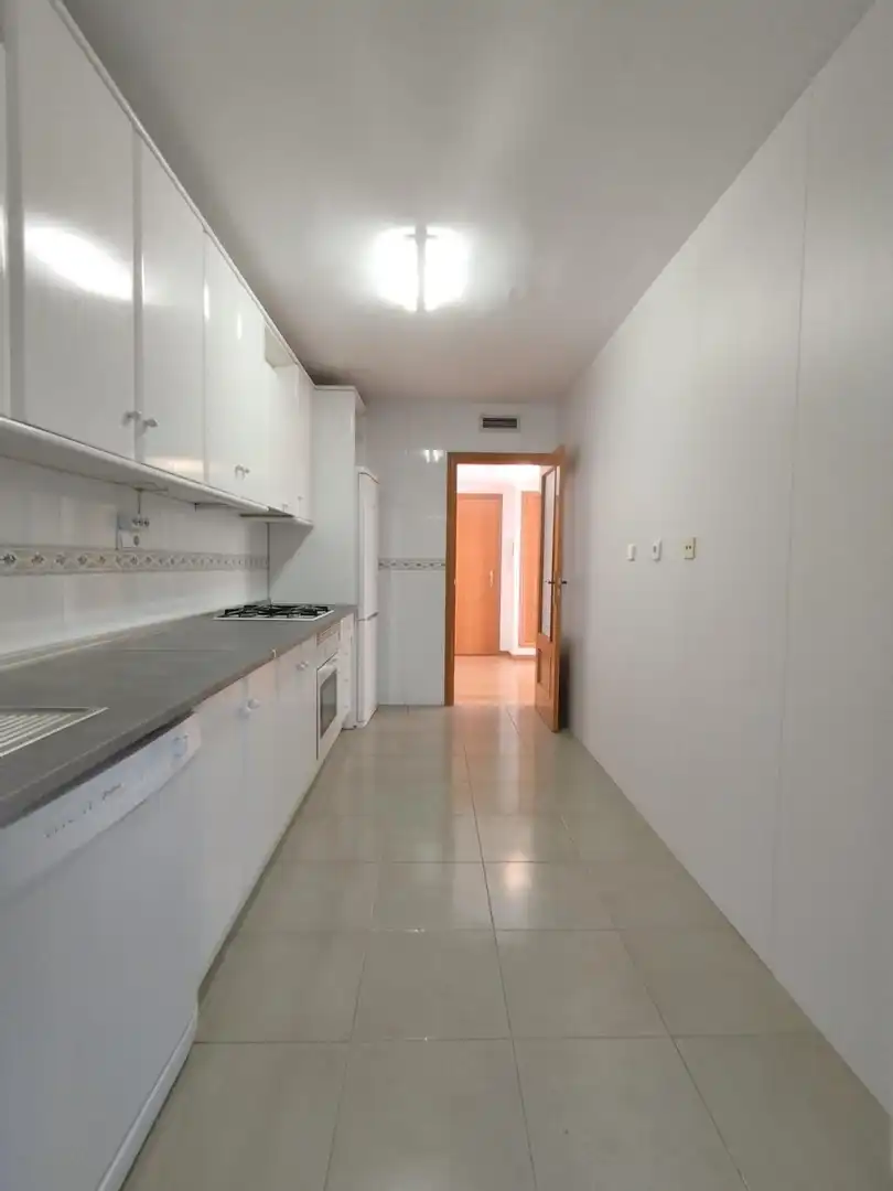 Cocina de Piso de alquiler en Murcia con Aire acondicionado, Calefacción y Parquet