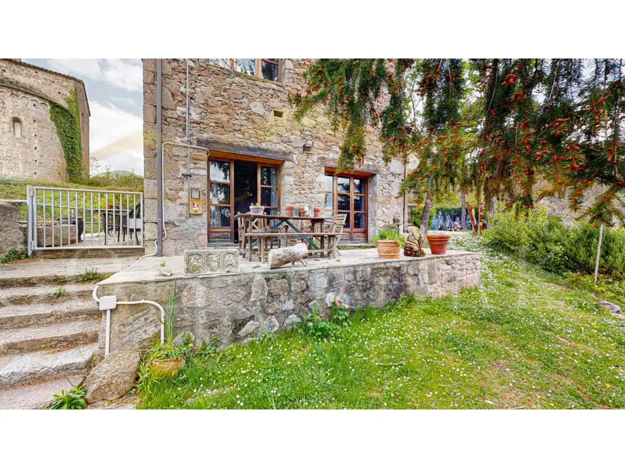 Jardín de Finca rústica en venta en Sant Jaume de Frontanyà con Calefacción y Jardín privado