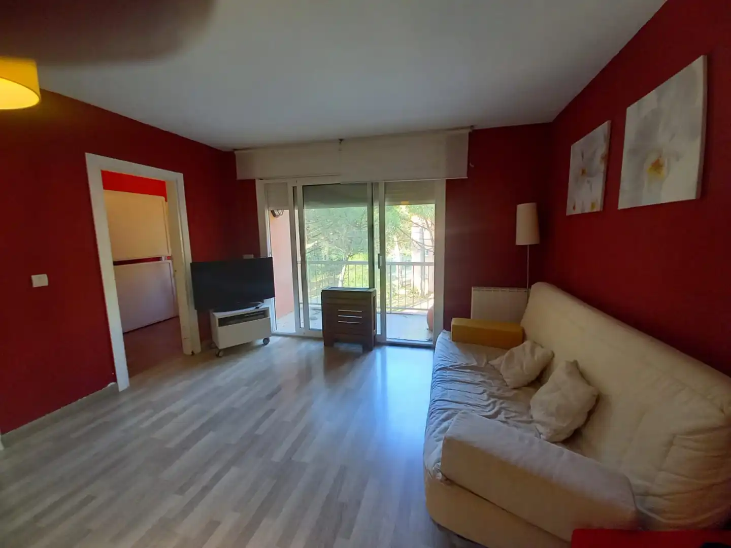 Living room of Apartments for sale in Pals  with Heating, Parquet flooring and Terrace