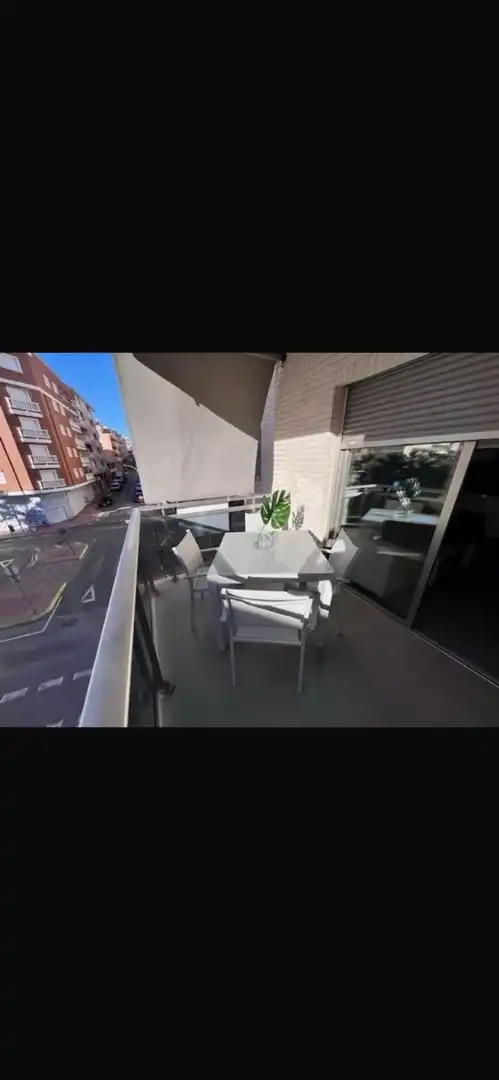 Terrassa de Apartament de lloguer en Guardamar del Segura amb Aire condicionat, Calefacció i Moblat