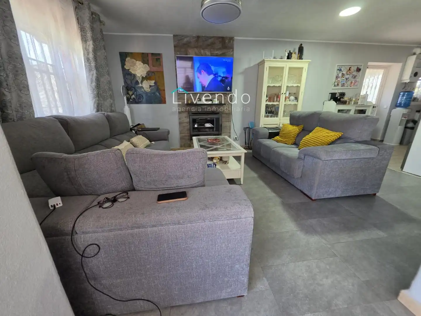 Sala d'estar de Casa o xalet en venda en Chiclana de la Frontera amb Aire condicionat, Traster i Piscina