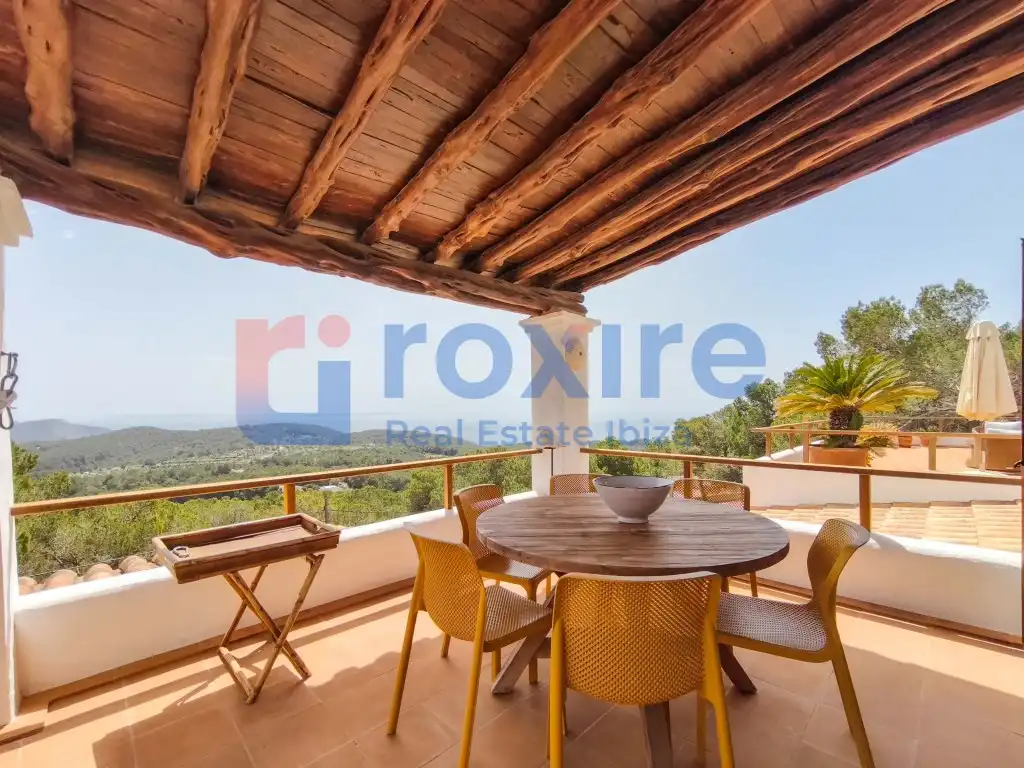 Terrace of Houses for rent in Sant Josep de sa Talaia  with Air Conditioner, Private garden and Terrace