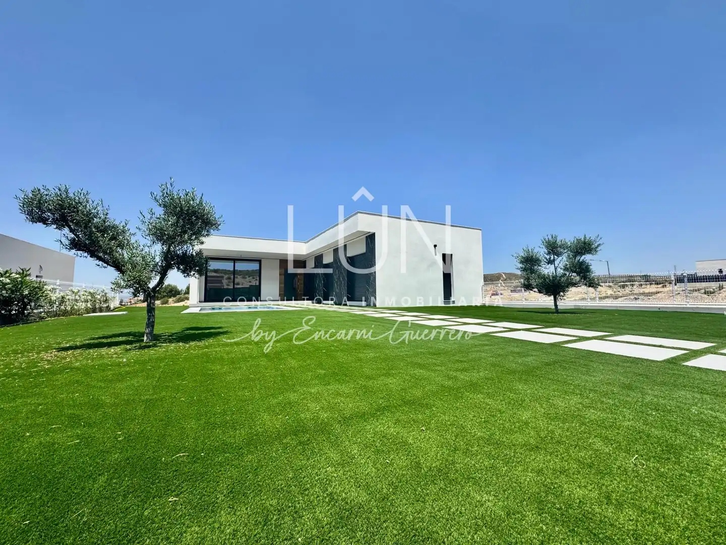 Vista exterior de Casa o chalet en venta en Molina de Segura con Calefacción, Trastero y Piscina