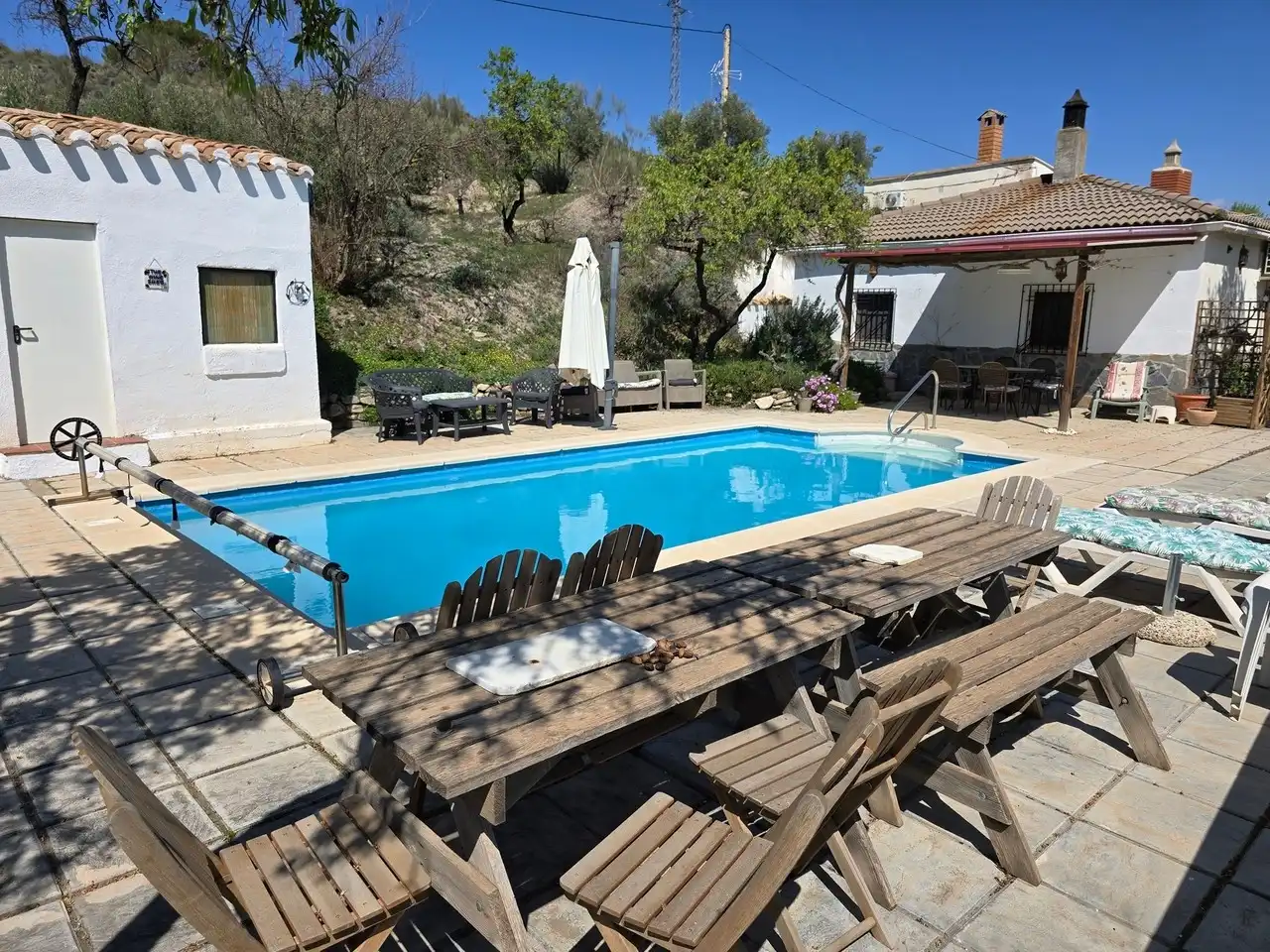 Piscina de Finca rústica en venda en Serón amb Aire condicionat i Piscina