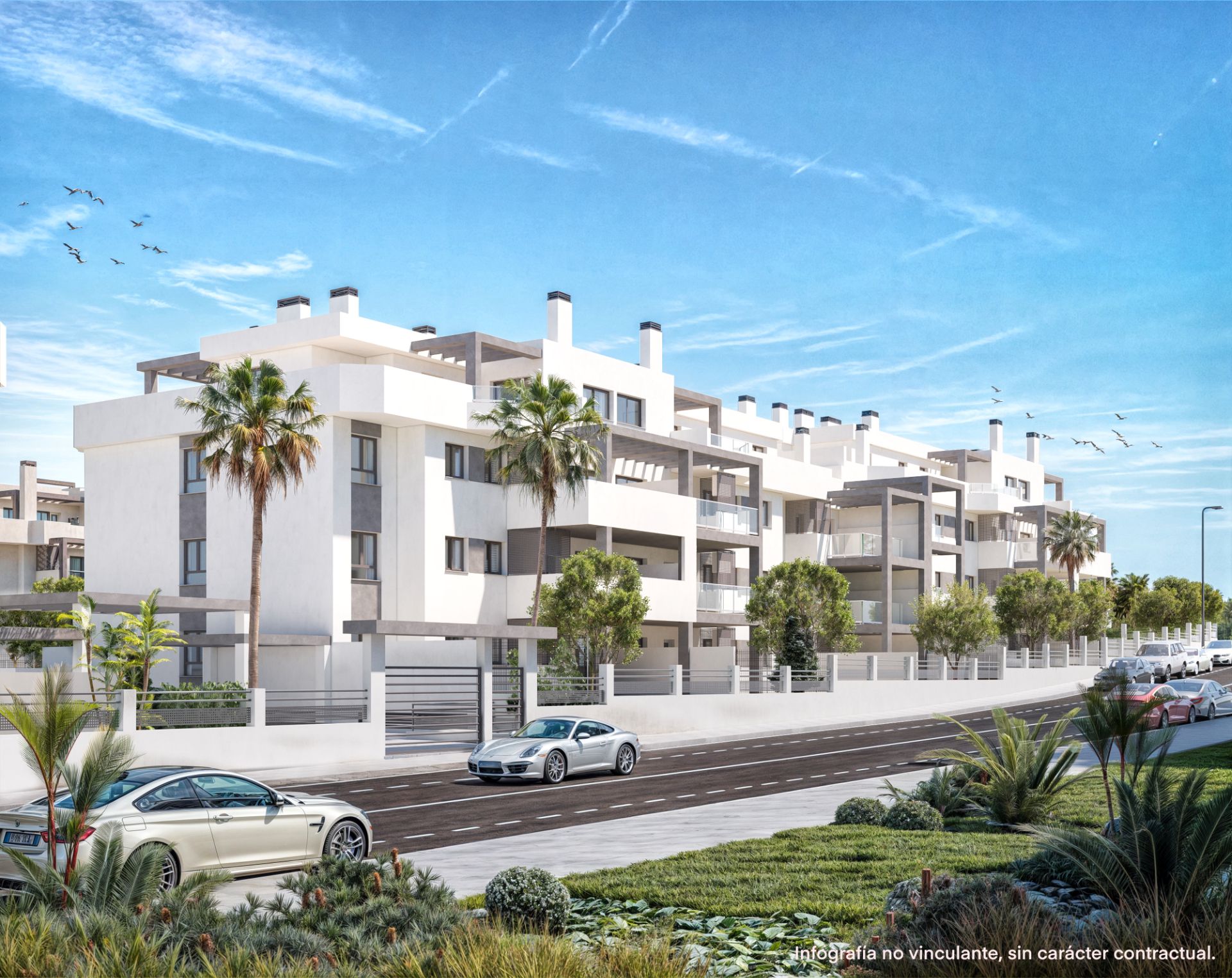 Exterior view of Flat for sale in Málaga Capital  with Air Conditioner, Private garden and Terrace