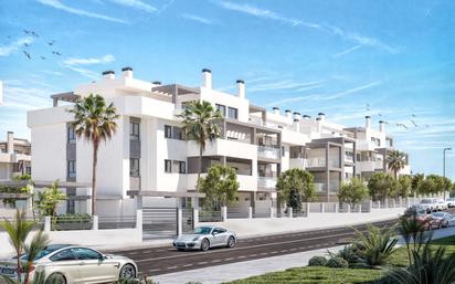 Exterior view of Flat for sale in Málaga Capital  with Air Conditioner, Private garden and Terrace