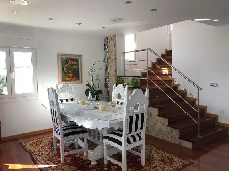Dining room of Houses for sale in Santiago de Compostela   with Air Conditioner, Heating and Terrace
