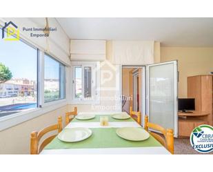 Dining room of Apartment for sale in Empuriabrava  with Terrace, Swimming Pool and Balcony