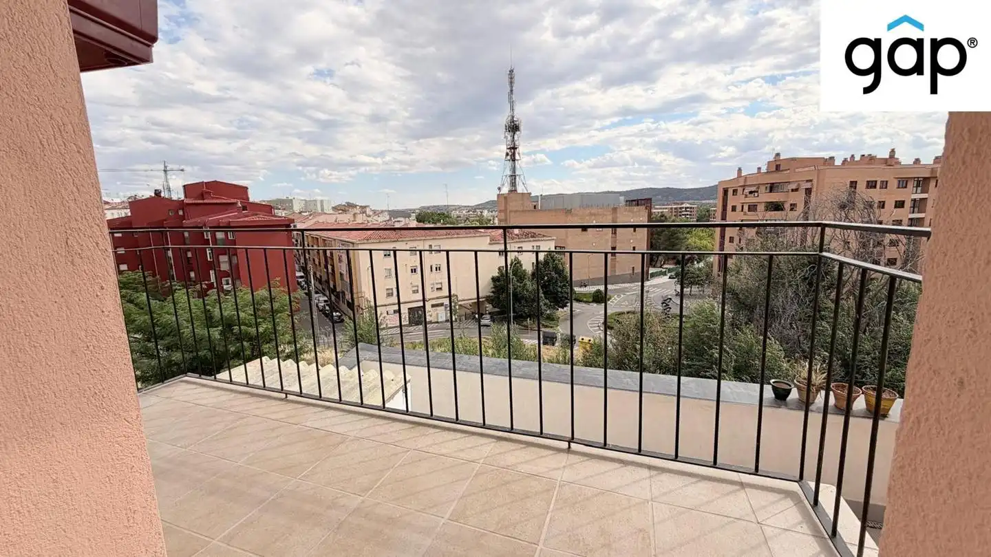 Terrace of Flat for sale in Cuenca  with Heating, Terrace and Furnished