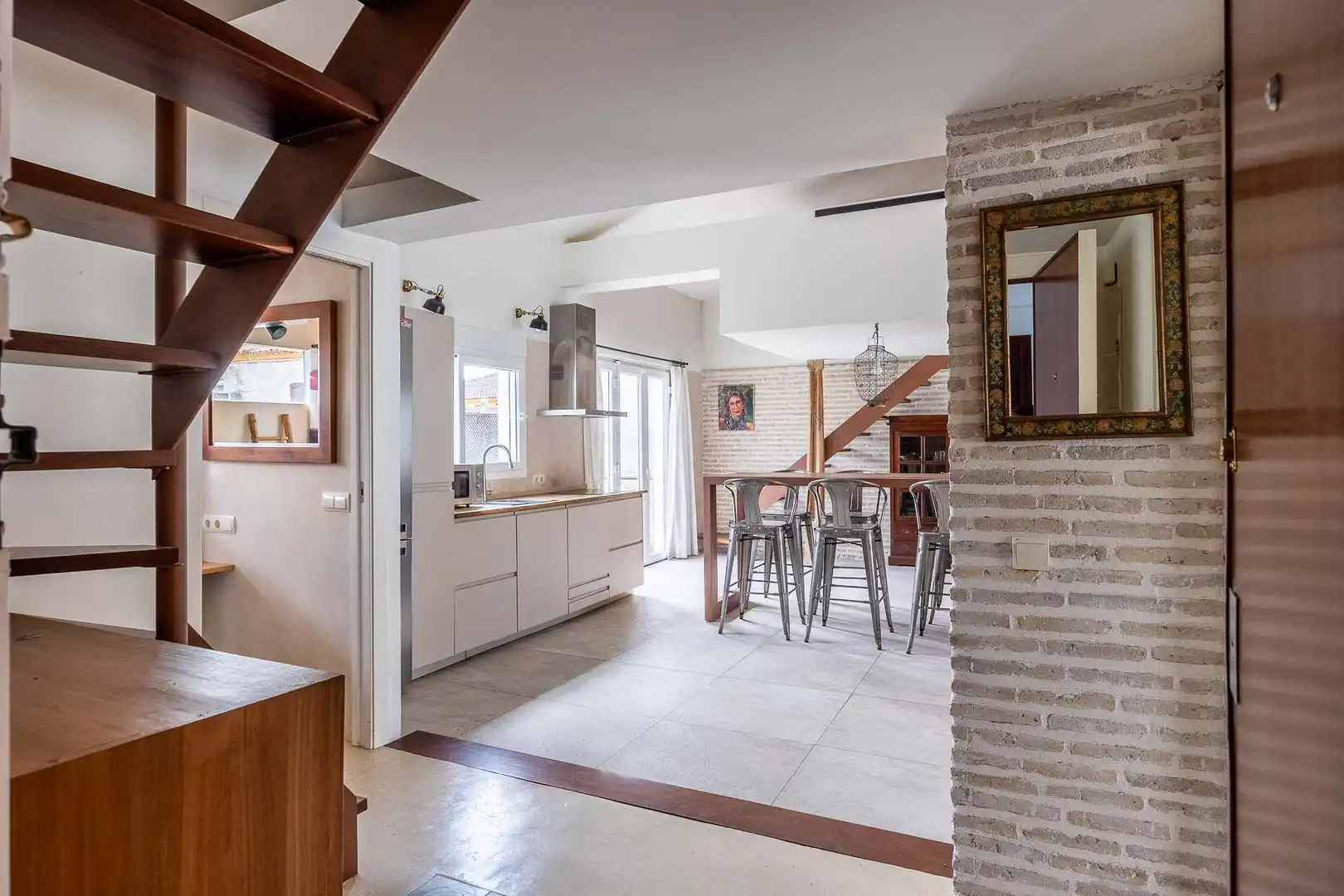 Kitchen of Duplexes for rent in Sevilla  with Air Conditioner, Heating and Terrace
