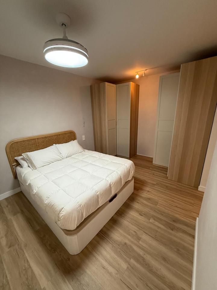 Bedroom of Planta baja for sale in  Zaragoza Capital  with Air Conditioner, Heating and Parquet flooring