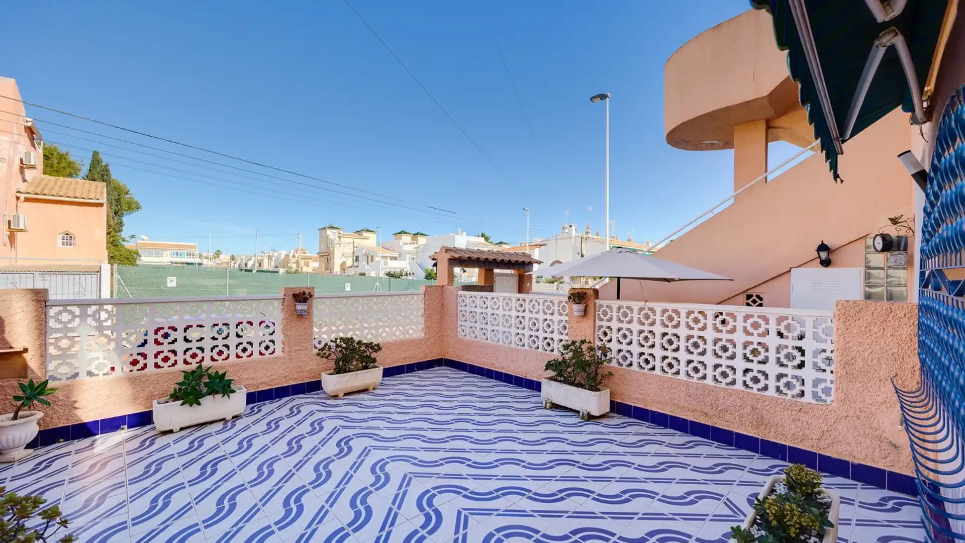 Terrace of Single-family semi-detached for sale in Torrevieja  with Air Conditioner, Heating and Terrace