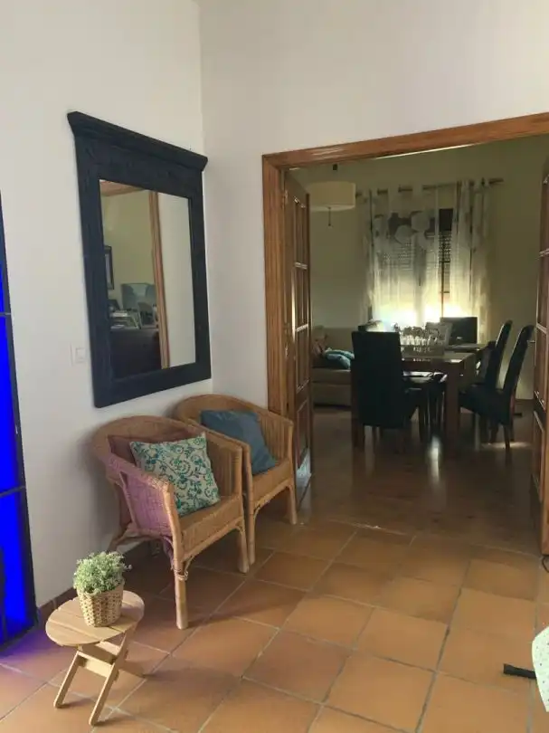 Menjador de Casa o xalet en venda en Hinojos amb Aire condicionat, Calefacció i Jardí privat