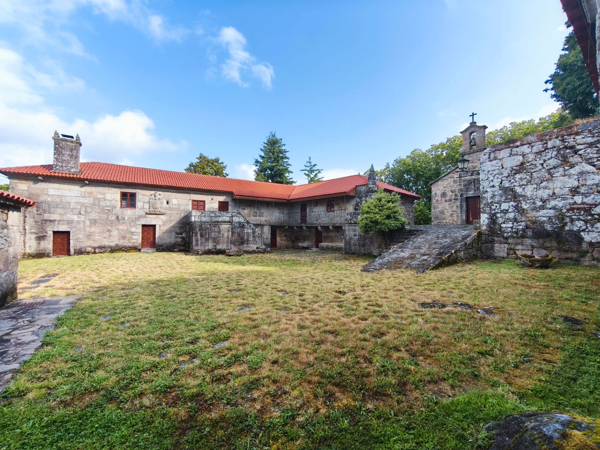 Exterior view of Country house for sale in Santiago de Compostela   with Heating, Private garden and Terrace