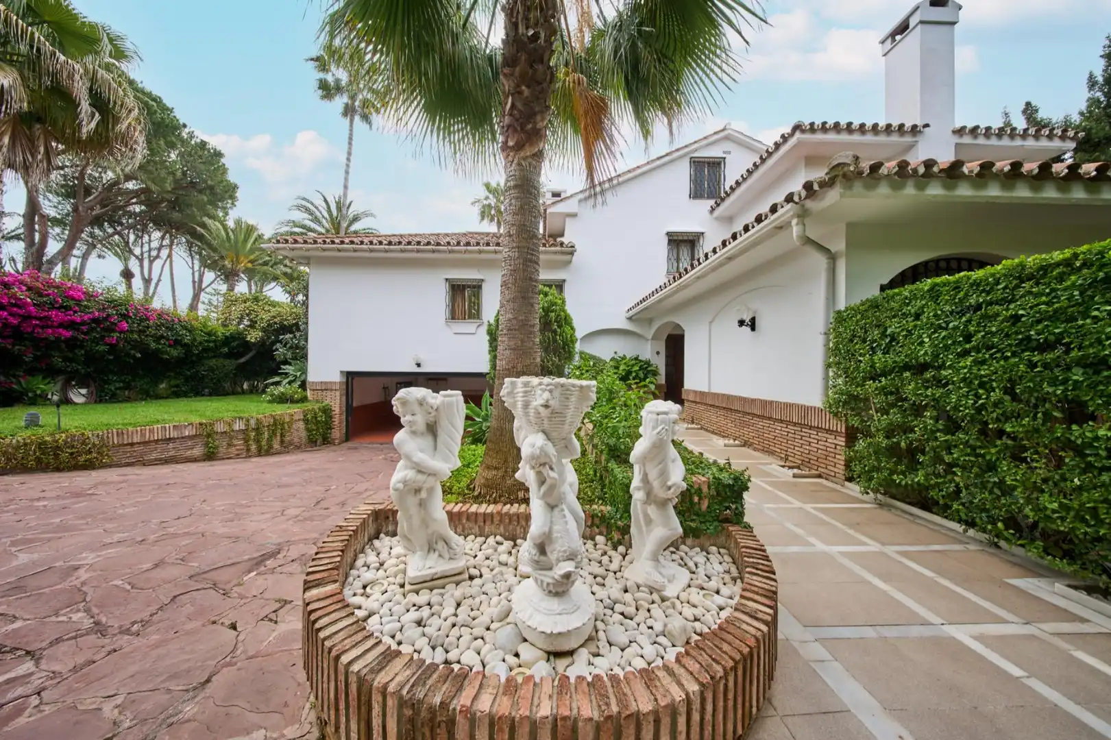 Jardín de Casa o chalet en venta en Marbella con Aire acondicionado, Calefacción y Jardín privado