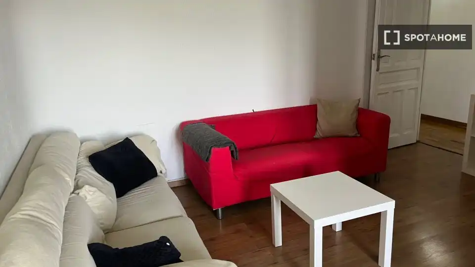 Sala de estar de Piso de alquiler en Madrid con Aire acondicionado, Calefacción y Amueblado