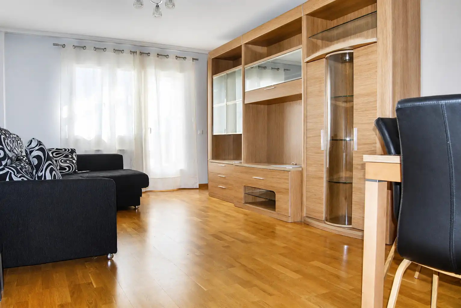 Sala de estar de Piso de alquiler en Ávila con Calefacción y Amueblado