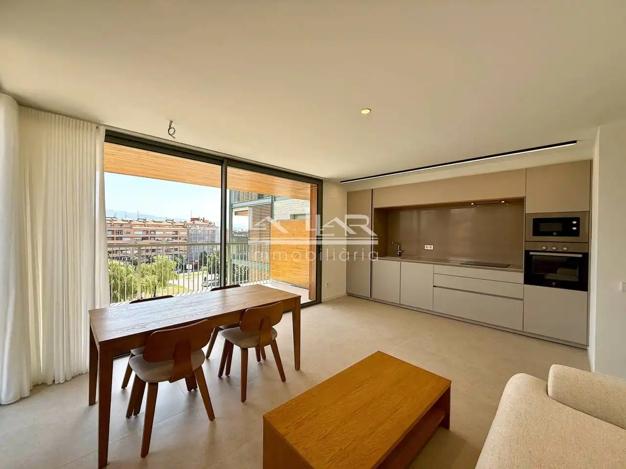 Living room of Flat for rent in Vic  with Heating, Terrace and Storage room