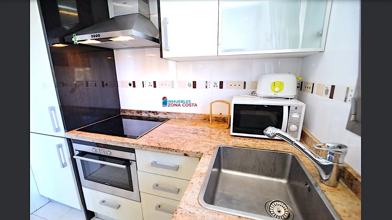 Cocina de Apartamento en venta en Alboraya con Aire acondicionado, Calefacción y Terraza
