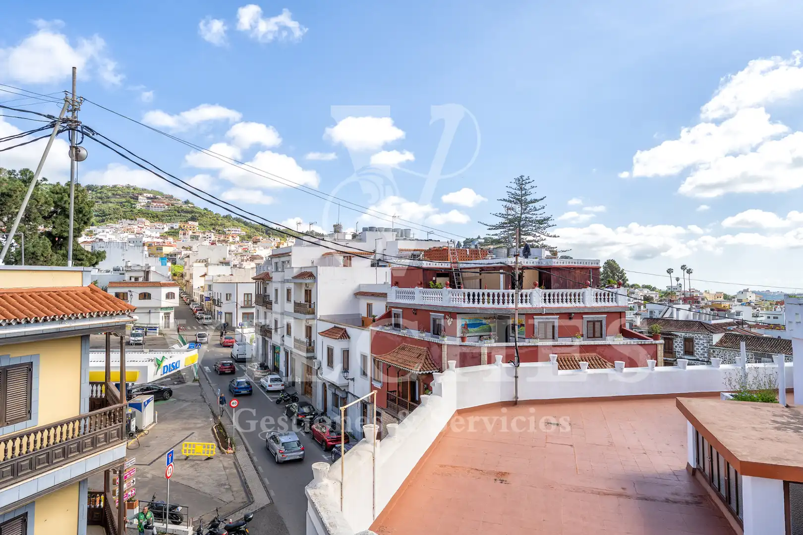 Vista exterior de Casa o chalet en venta en Teror con Parquet, Terraza y Trastero