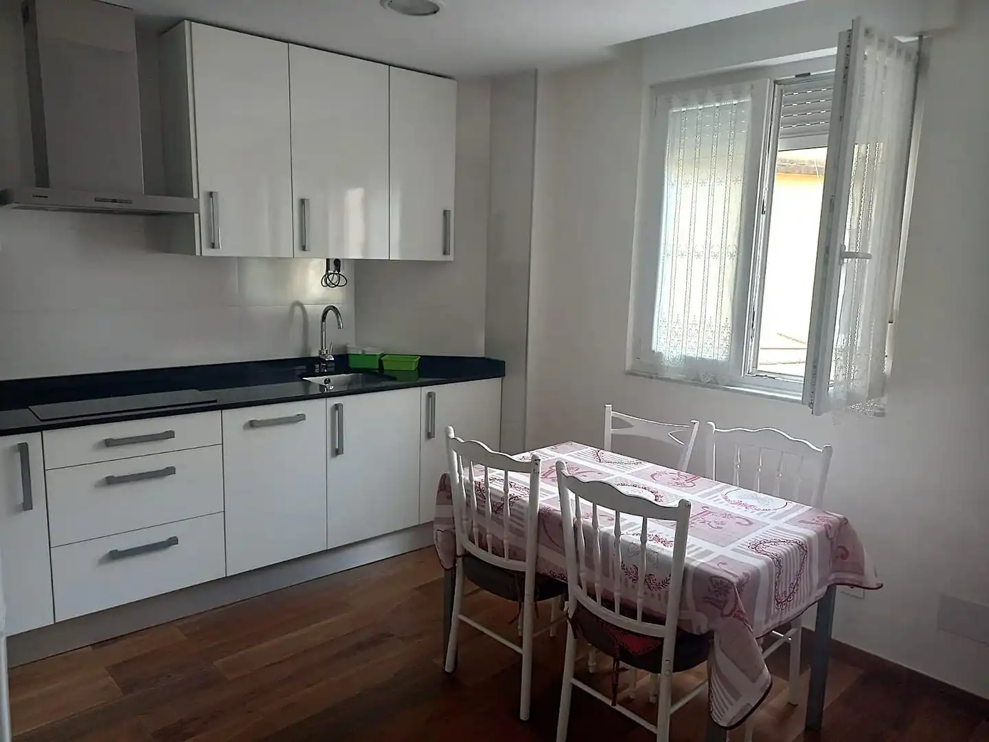 Kitchen of Flat for rent in Santander  with Furnished and Balcony