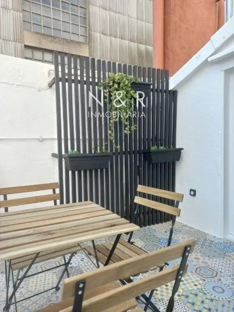 Terraza de Ático de alquiler en Santiago de Compostela  con Calefacción, Terraza y Amueblado