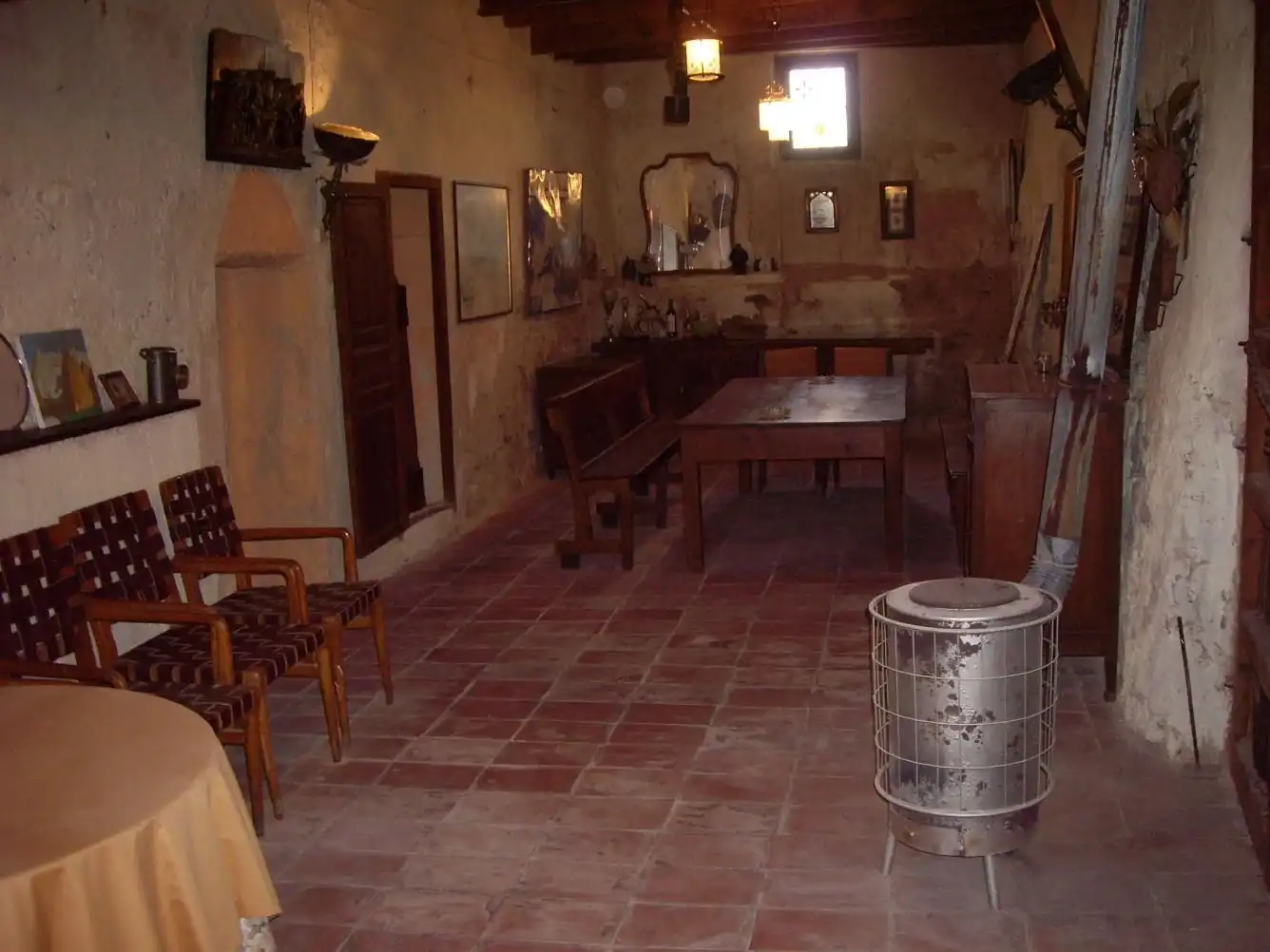 Menjador de Finca rústica en venda en Alicante / Alacant amb Jardí privat, Terrassa i Traster