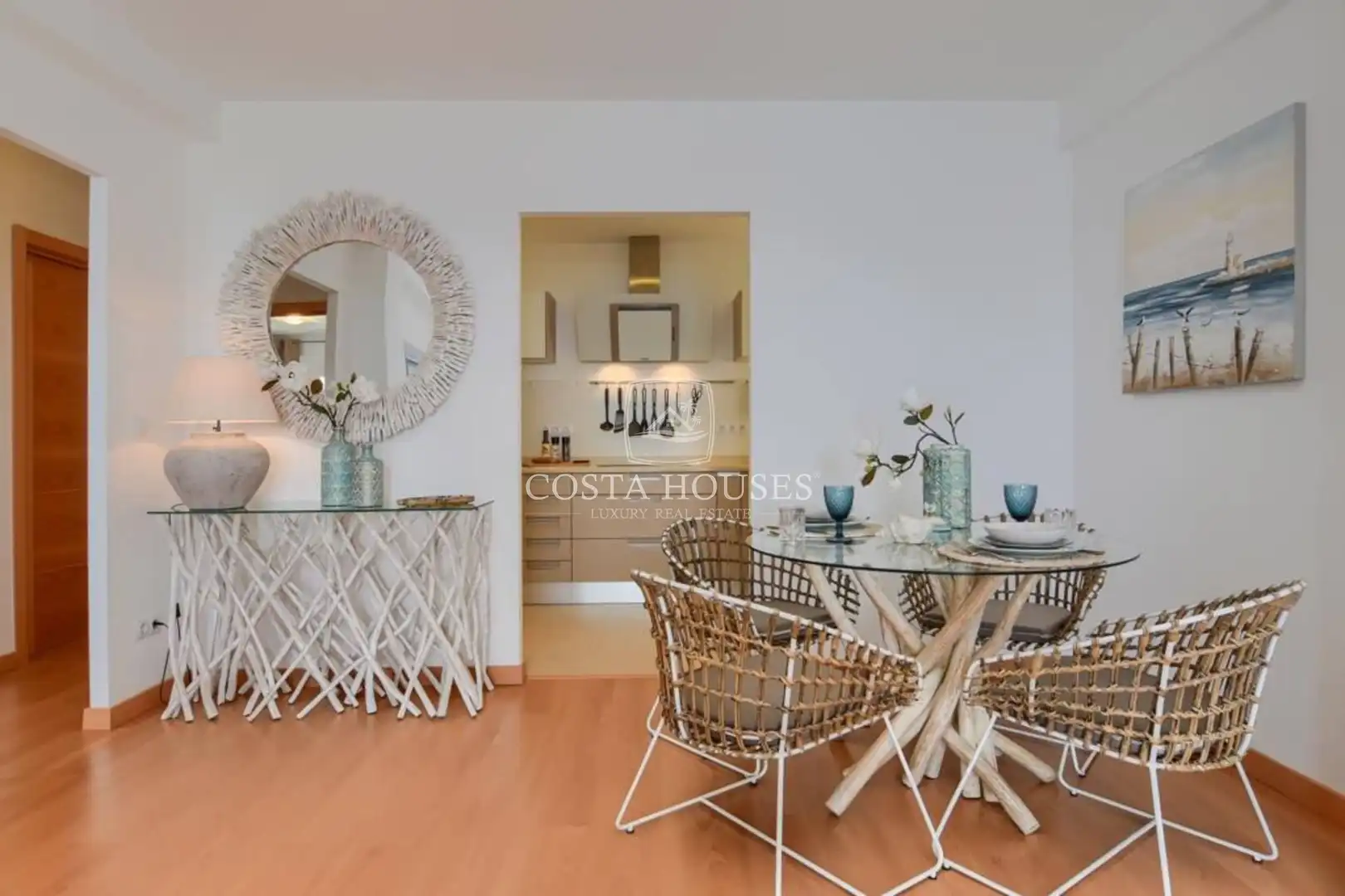 Comedor de Ático en venta en Moraira con Aire acondicionado, Jardín privado y Terraza