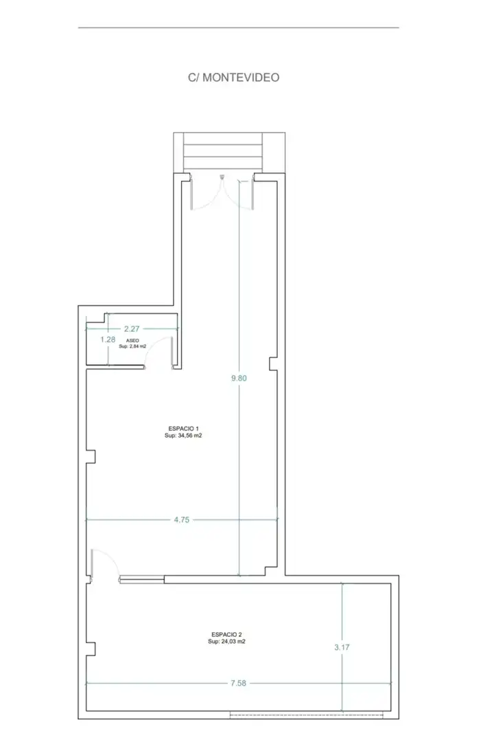 Local comercial en venda a Calle Montevideo 7, imagen 13