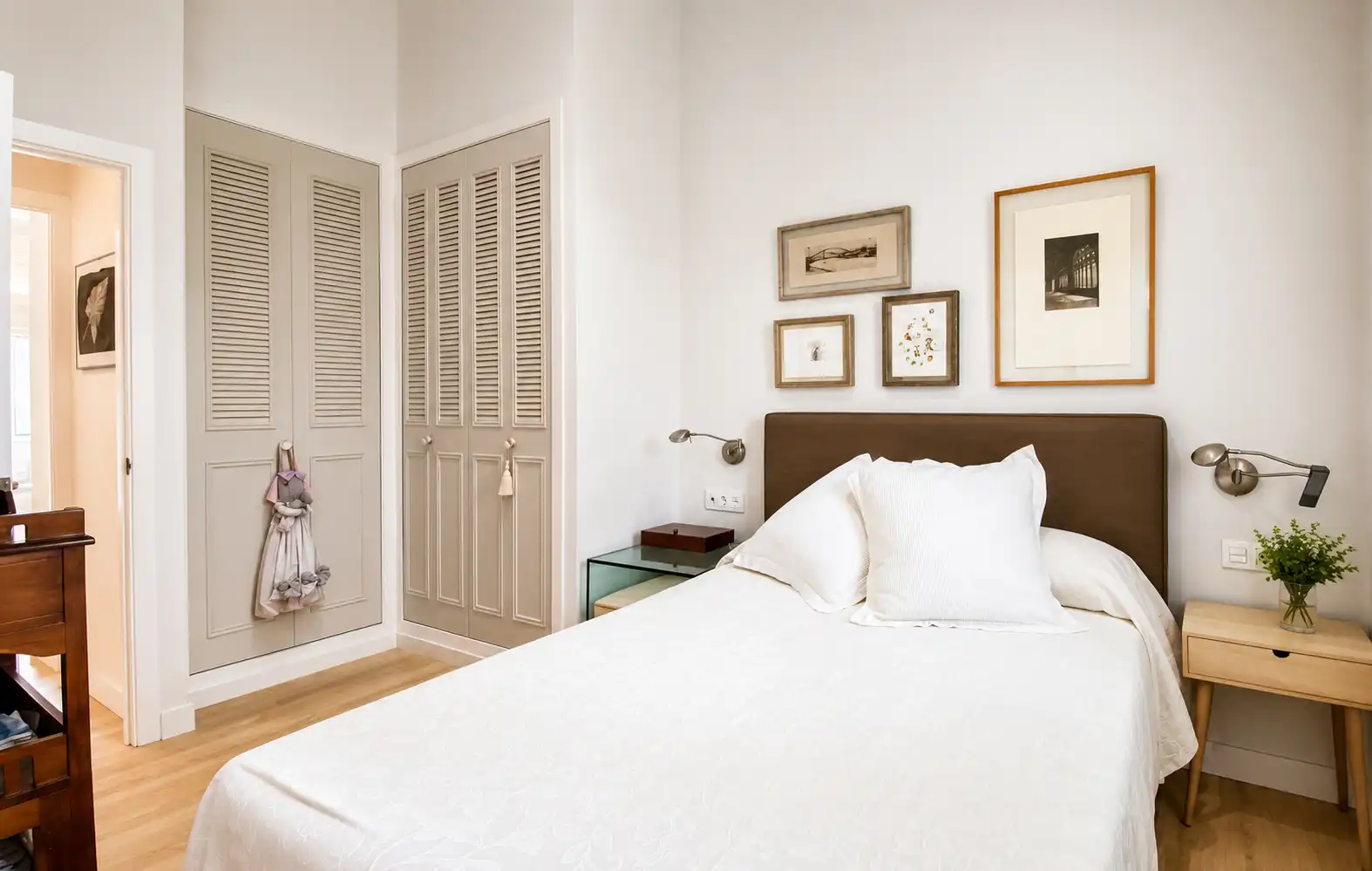 Dormitori de Casa adosada en venda en El Puerto de Santa María amb Aire condicionat i Jardí privat