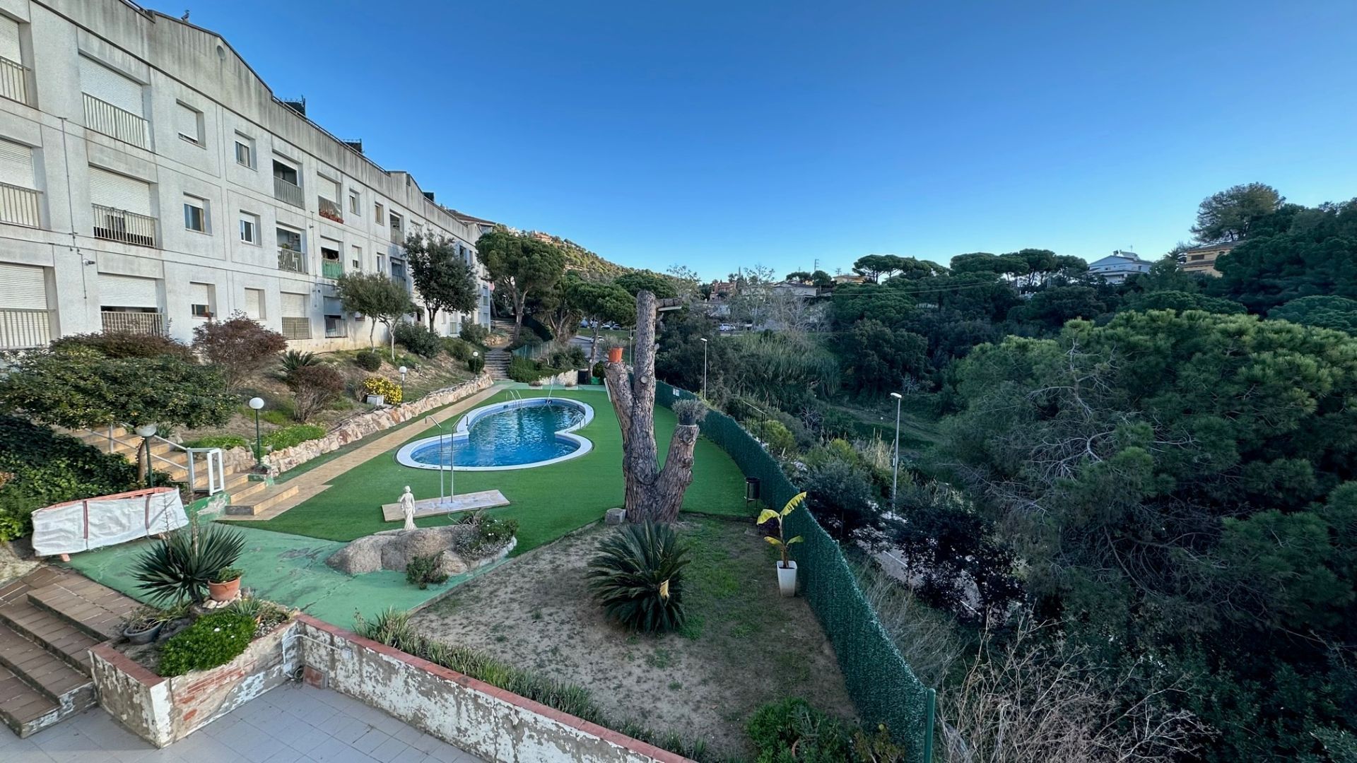 Jardí de Apartament en venda en Lloret de Mar amb Calefacció, Moblat i Piscina comunitària