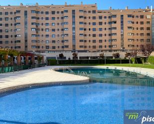 Swimming pool of Flat for sale in Valladolid Capital  with Heating, Parquet flooring and Storage room